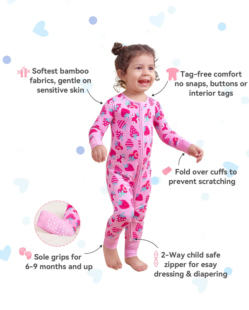Strawberry Kisses Bamboo Zippy, strawberry kisses bamboo zippy 02 features infographic