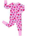 Strawberry Kisses Bamboo Zippy, strawberry kisses bamboo zippy front