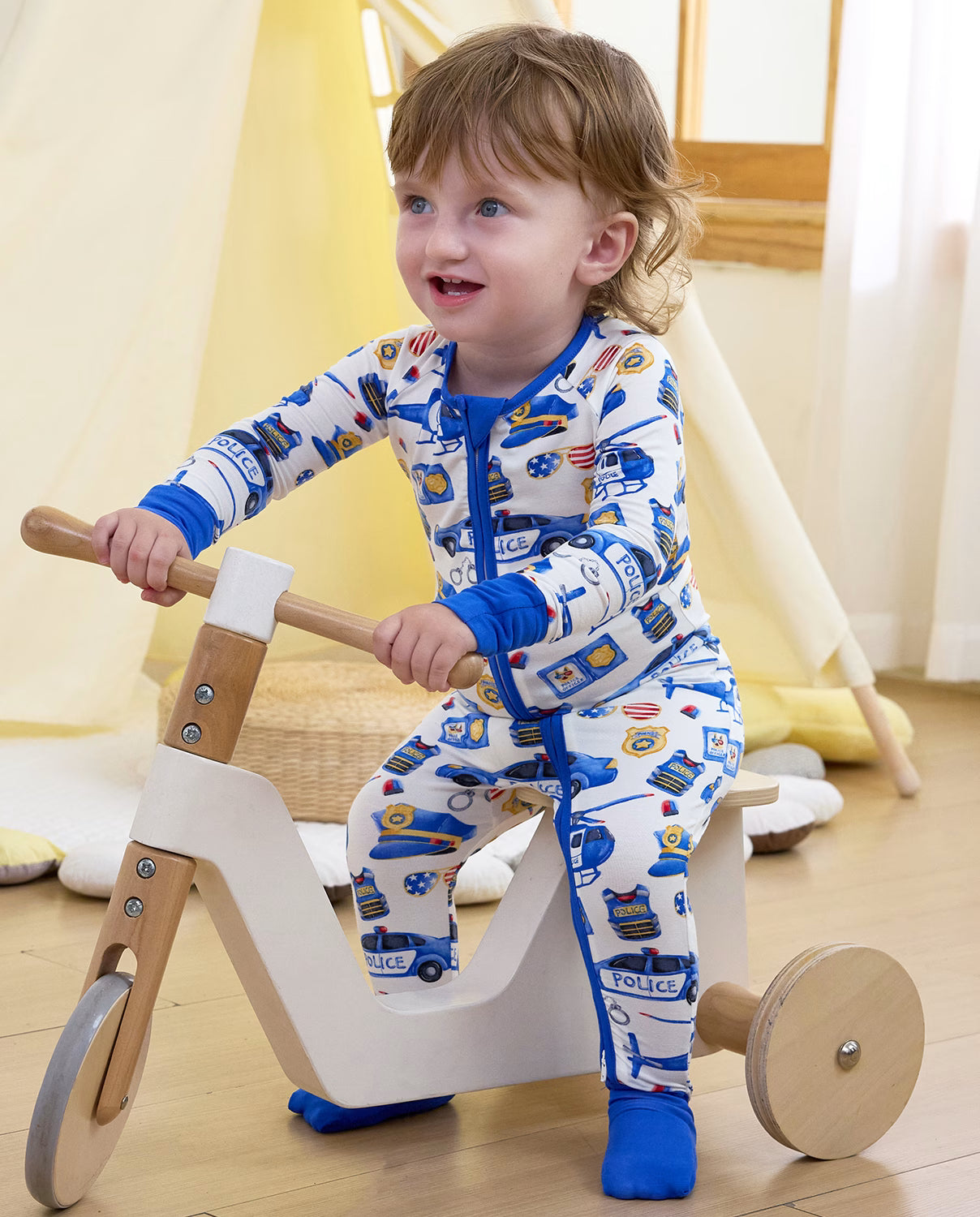 Tiny Officer Bamboo Zippy, tiny officer bamboo zippy lifestyle toddler riding bike 05