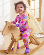 Unicorn Donuts Bamboo Zippy, unicorn donuts bamboo zippy 05 lifestyle rocking horse