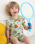 Ball Buddies Short Two-Piece Pajama Set, ball buddies bamboo short two piece pjs lifestyle 08