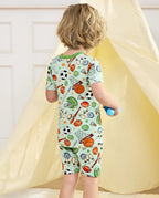 Ball Buddies Short Two-Piece Pajama Set, ball buddies bamboo short two piece pjs lifestyle 09