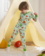 Ball Buddies Long Two-Piece Pajama Set, ball buddies club bamboo two piece pjs lifestyle 2