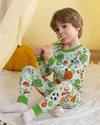 Ball Buddies Long Two-Piece Pajama Set, ball buddies club bamboo two piece pjs lifestyle 6