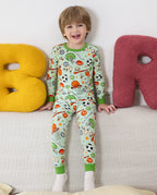 Ball Buddies Long Two-Piece Pajama Set, ball buddies club bamboo two piece pjs lifestyle 8
