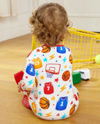 Basketball Dreams Bamboo Zippy, lifestyle view 4
