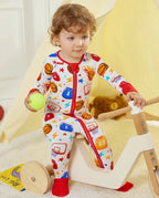Basketball Dreams Bamboo Zippy, lifestyle view 8