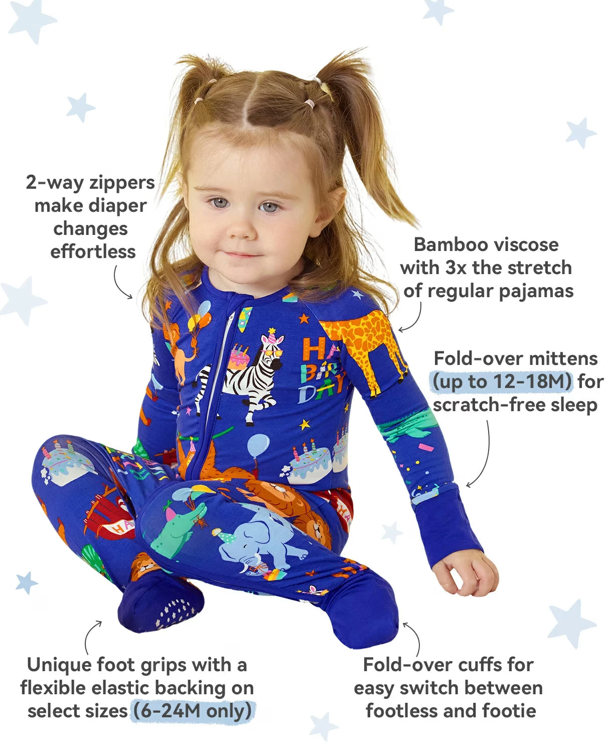 Birthday Safari Bamboo Zippy, birthday safari bamboo zippy lifestyle 02