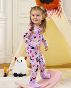 Candy Boo Bamboo Zippy one piece pajamas for Halloween bedtime