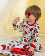 Cosmic Love Long Two-Piece Pajama Set, cosmic love bamboo two piece pjs lifestyle 4