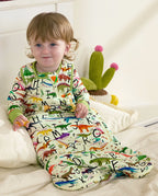 Dino Handbook Bamboo Baby Sleep Sack, dino dreams bamboo baby sleep sack lifestyle 10