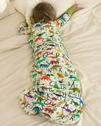 Dino Handbook Bamboo Baby Sleep Sack, dino dreams bamboo baby sleep sack roomy fit 08