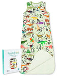 Dino Handbook Bamboo Baby Sleep Sack, dino handbook bamboo baby sleep sack main