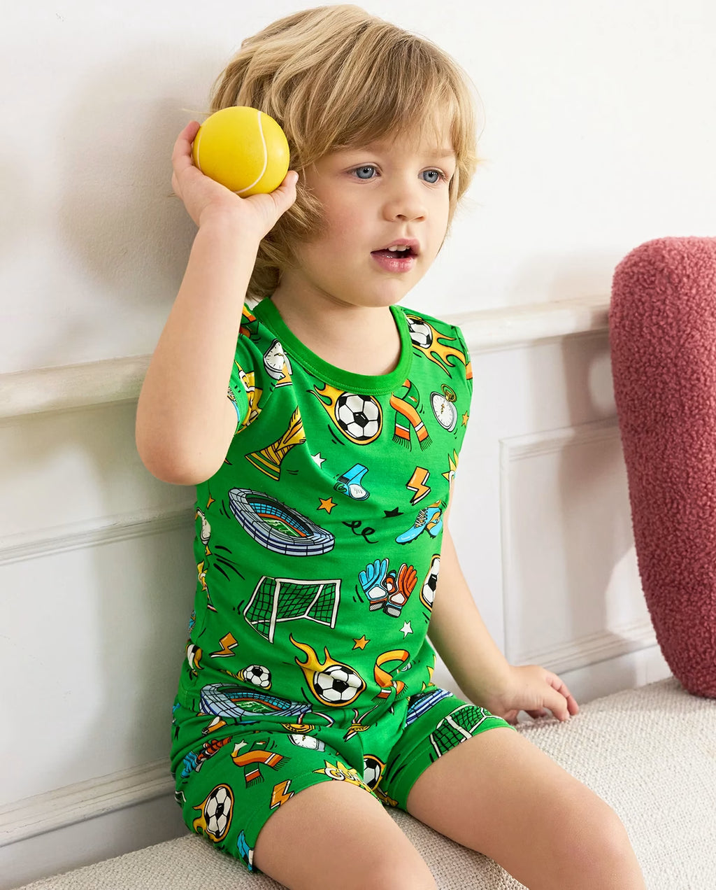 Final Kick Short Two-Piece Pajama Set, final kick bamboo short two piece pjs lifestyle 03 1