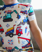 Freedom Builders Short Two-Piece Pajama Set, freedom builders bamboo short two piece pjs lifestyle 04