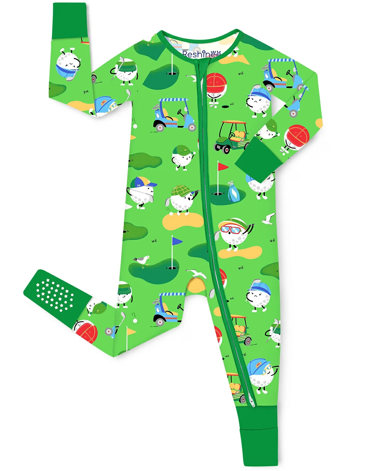 Golf Pals Bamboo Zippy, golf pals bamboo zippy baby sleeper main