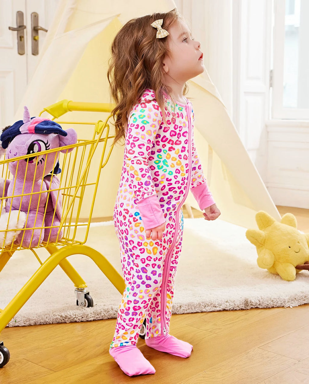 Happy Dots Bamboo Zippy, happy dots bamboo zippy lifestyle 02