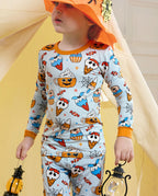 I Scream! Long Two-Piece Pajama Set, i scream club bamboo two piece pjs lifestyle 5