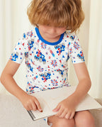 Independence Night Short Two-Piece Pajama Set, independence night bamboo long two piece pjs lifestyle 02