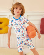 Independence Night Short Two-Piece Pajama Set, independence night bamboo long two piece pjs lifestyle 09
