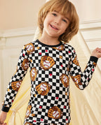 Junior Mitt Long Two-Piece Pajama Set, junior mitt bamboo two piece pjs lifestyle 4