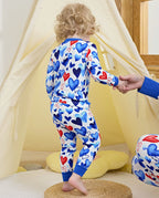 Love Magic Long Two-Piece Pajama Set, love magic bamboo two piece pjs lifestyle 3
