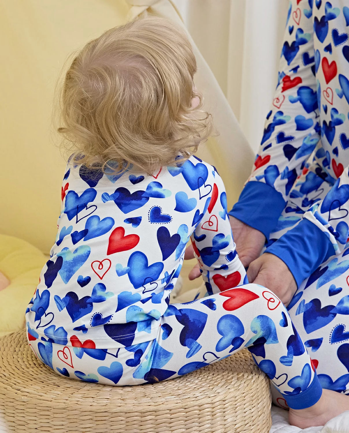 Love Magic Long Two-Piece Pajama Set, love magic bamboo two piece pjs lifestyle 5