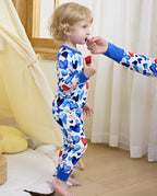 Love Magic Long Two-Piece Pajama Set, love magic bamboo two piece pjs lifestyle 7