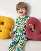 Lucky Little One Long Two-Piece Pajama Set, lucky little one bamboo two piece pjs lifestyle 3