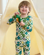 Lucky Little One Long Two-Piece Pajama Set, lucky little one bamboo two piece pjs lifestyle 8