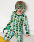 Lucky You! Long Two-Piece Pajama Set, lucky you bamboo two piece pjs lifestyle 2