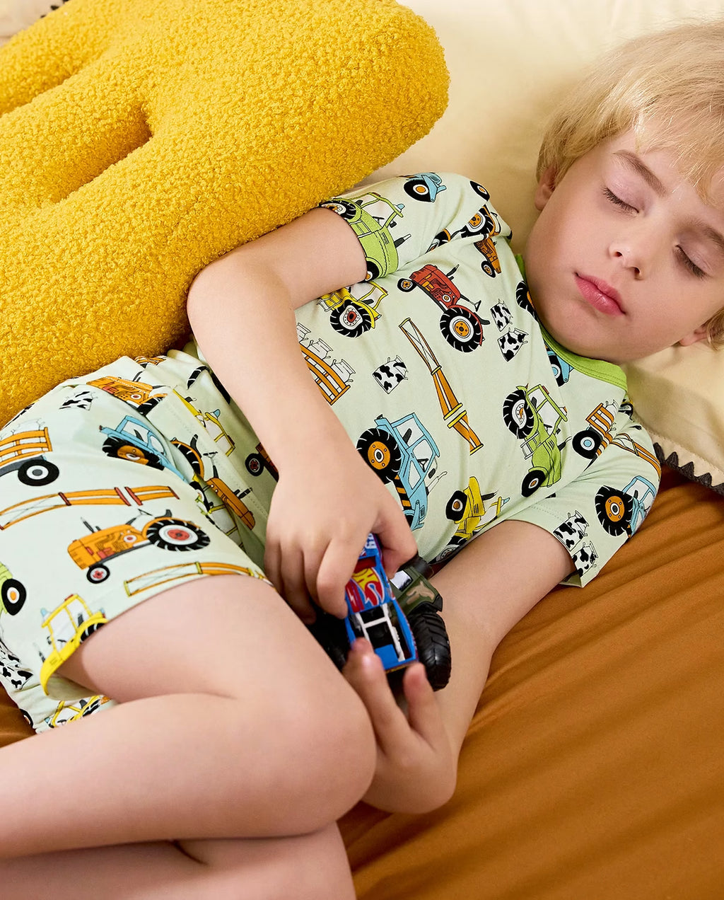 Milk Jug Movers Short Two-Piece Pajama Set, milk jug movers bamboo short two piece pjs lifestyle 08