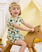Milk Jug Movers Short Two-Piece Pajama Set, milk jug movers bamboo short two piece pjs lifestyle 09