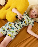 Milk Jug Movers Short Two-Piece Pajama Set, milk jug movers bamboo short two piece pjs lifestyle 10