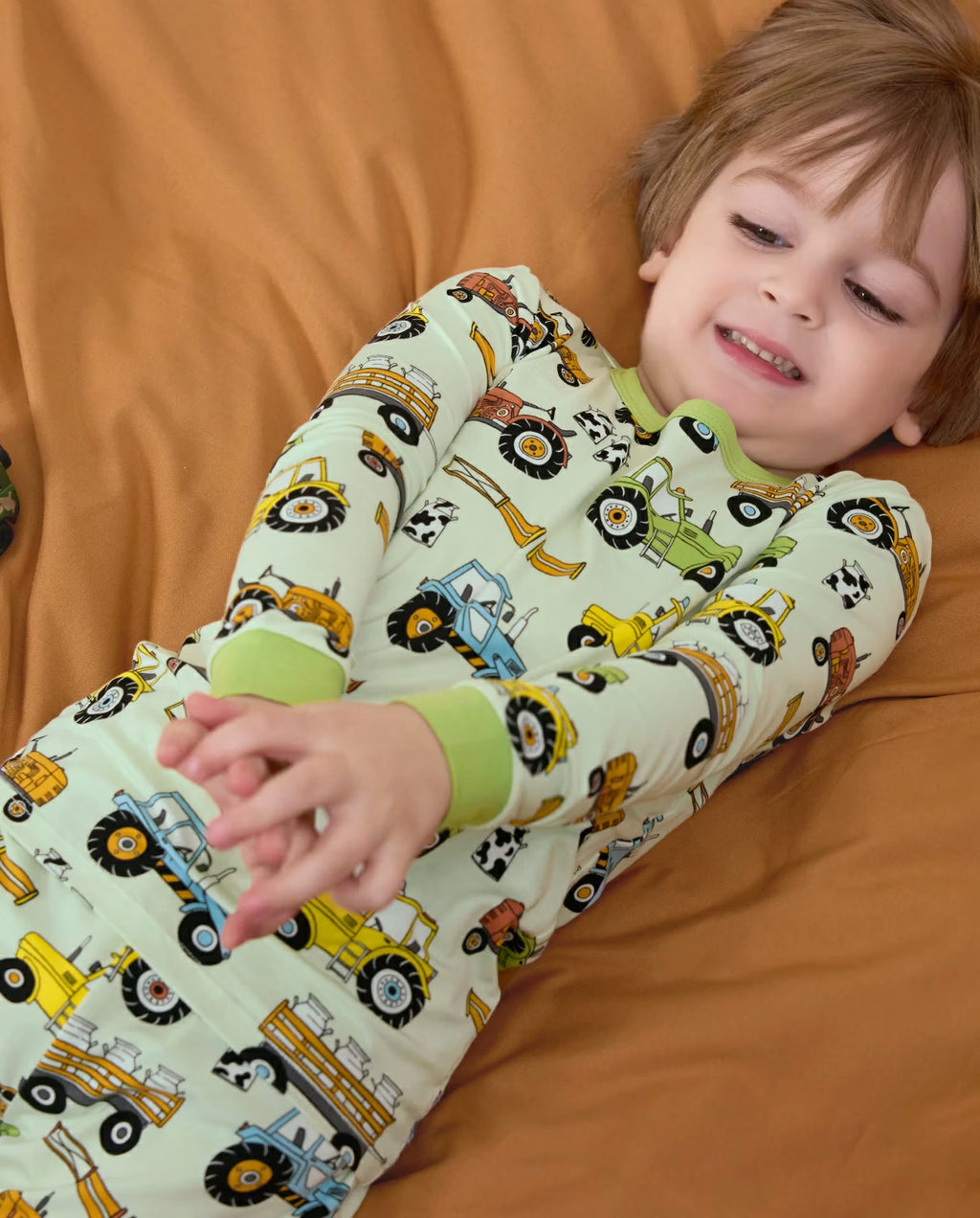 Milk Jug Movers Long Two-Piece Pajama Set, milk jug movers bamboo two piece pjs lifestyle 4