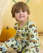 Milk Jug Movers Long Two-Piece Pajama Set, milk jug movers bamboo two piece pjs lifestyle 6