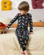 Moonlit Voyage Long Two-Piece Pajama Set, moonlit voyage bamboo long two piece pjs lifestyle 01