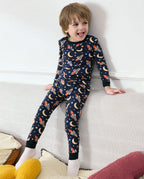 Moonlit Voyage Long Two-Piece Pajama Set, moonlit voyage bamboo long two piece pjs lifestyle 06