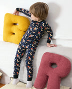Moonlit Voyage Long Two-Piece Pajama Set, moonlit voyage bamboo long two piece pjs lifestyle 08