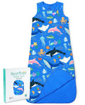 Ocean Friends Bamboo Baby Sleep Sack, ocean friends bamboo baby sleep sack main