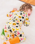Orange Halloween Bamboo Zippy, orange halloween bamboo zippy back view 05