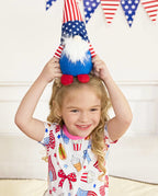 Patriotic Picnic Short Two-Piece Pajama Set, patriotic picnic bamboo short two piece pjs lifestyle 06 1