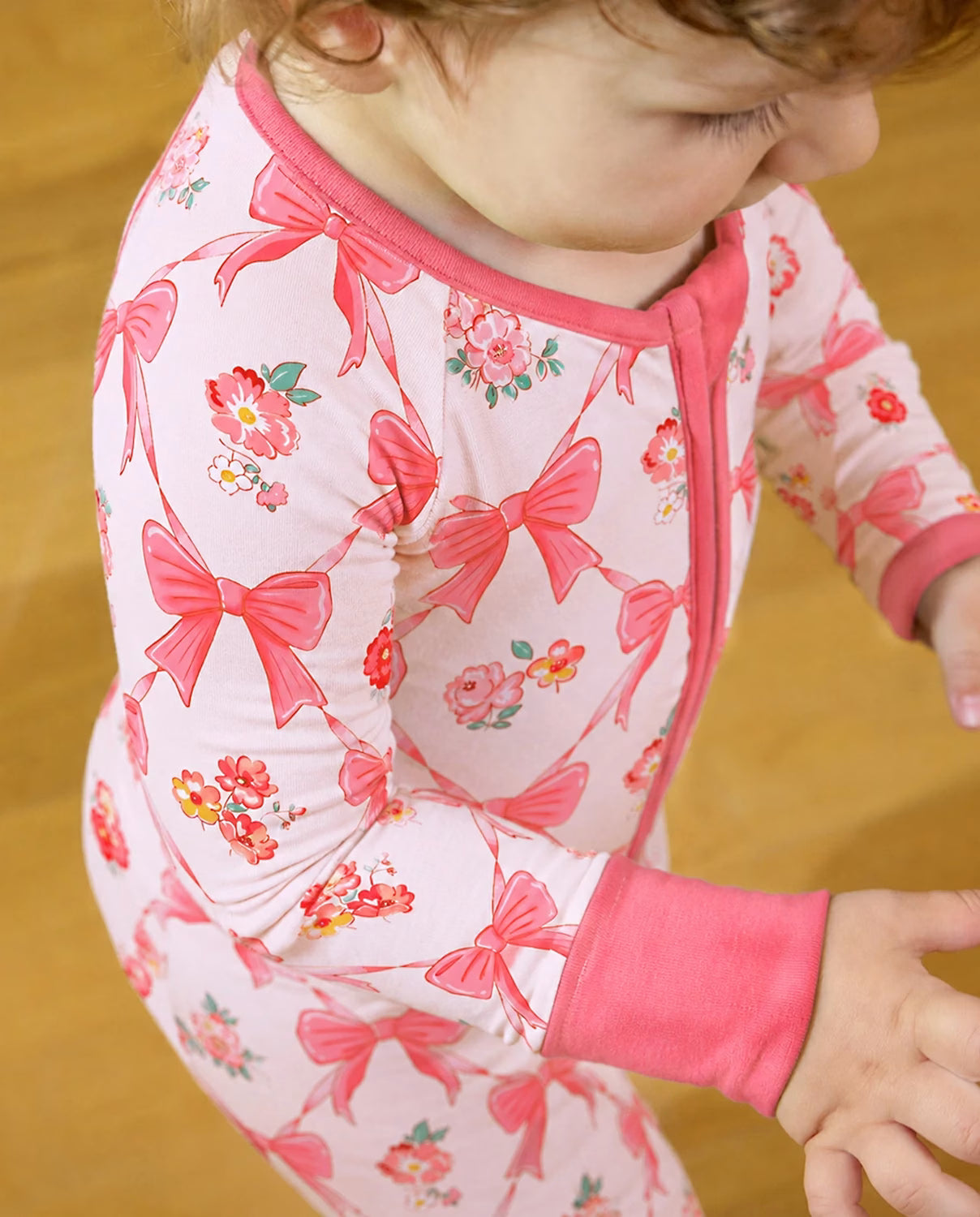 Pretty Bows Bamboo Zippy, pretty bows bamboo zippy detail 03
