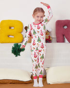 Snuggle Sparkle Long Two-Piece Pajama Set, snuggle sparkle bamboo two piece pjs lifestyle 1