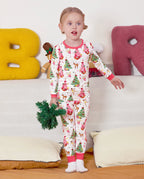 Snuggle Sparkle Long Two-Piece Pajama Set, snuggle sparkle bamboo two piece pjs lifestyle 10