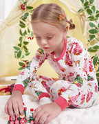 Snuggle Sparkle Long Two-Piece Pajama Set, snuggle sparkle bamboo two piece pjs lifestyle 7