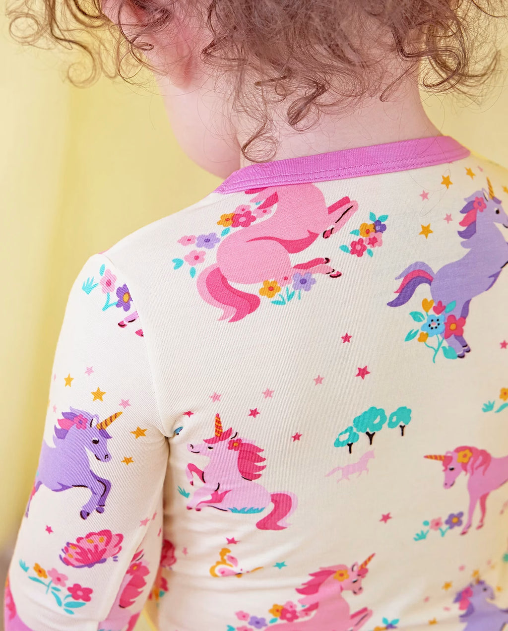 Sunny Sprouts Long Two-Piece Pajama Set, sunny sprouts bamboo two piece pjs lifestyle 11