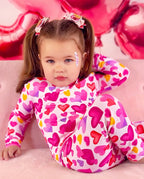 Sweetheart Confetti Long Two-Piece Pajama Set, sweetheart confetti bamboo long two piece pjs lifestyle 04