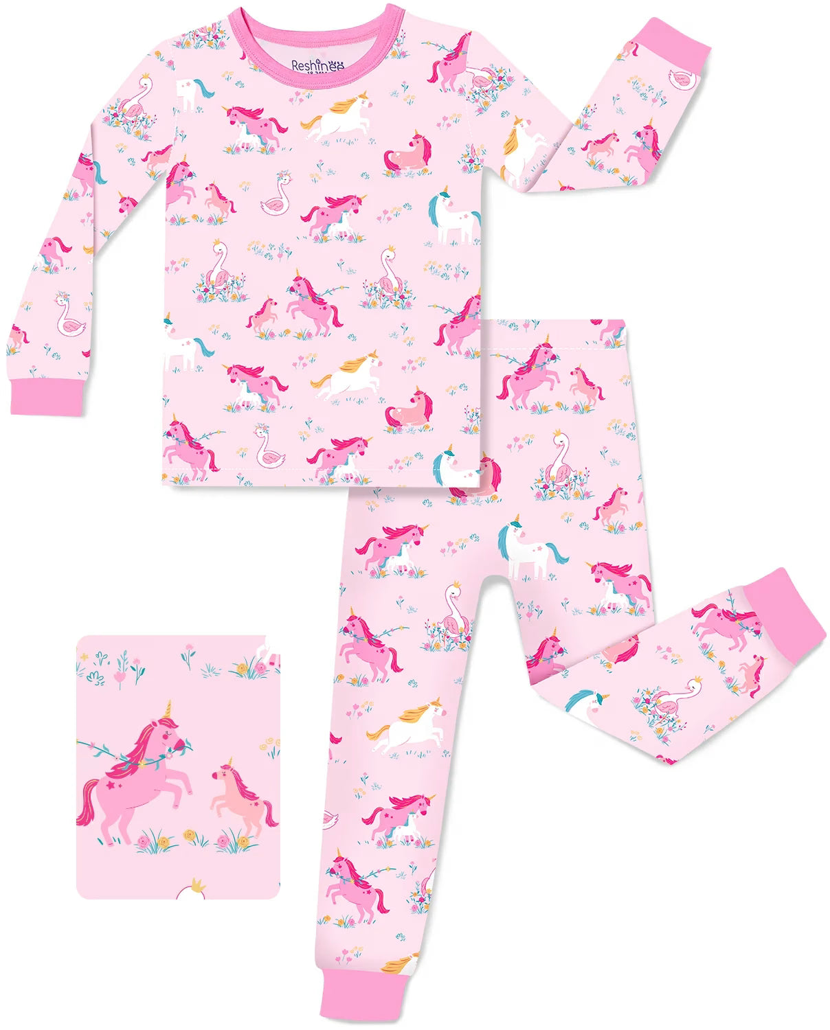 Uni Bliss Long Two-Piece Pajama Set, uni bliss bamboo long two piece pajama set main